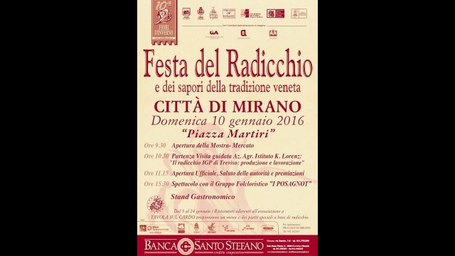 23a Edizione della Festa del Radicchio e dei Sapori della Tradizione Veneta – Mirano (VE)