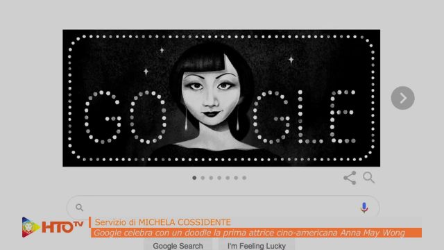 Google celebra con un doodle la prima attrice sino-americana di Hollywood Anna May Wong, in occasione del 97° anniversario della prima proiezione assoluta di “The Toll of the Sea”