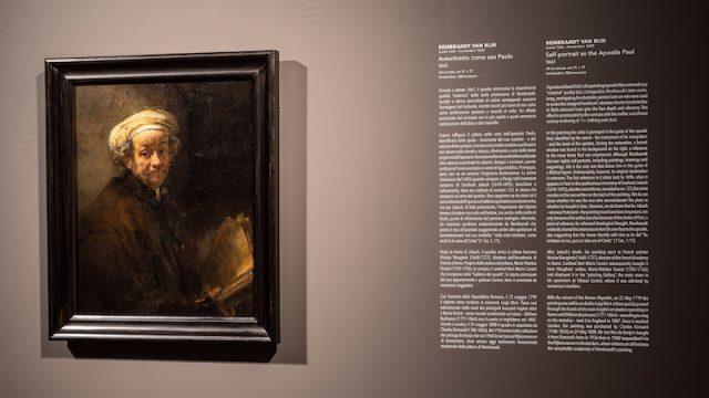 Dal 21 febbraio  fino al 15 giugno 2020 la Mostra: “Rembrandt alla Galleria Corsini: l’Autoritratto come san Paolo” alla Galleria Corsini