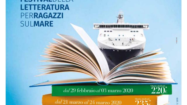 aMare Leggere: l’VIII edizione della nave scolastica letteraria raddoppia le partenze il 29 febbraio e il  21 marzo