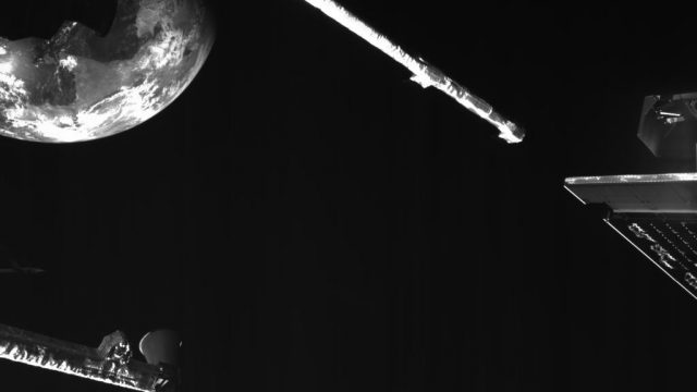 BepiColombo scatta le ultime foto della Terra sulla strada per Mercurio
