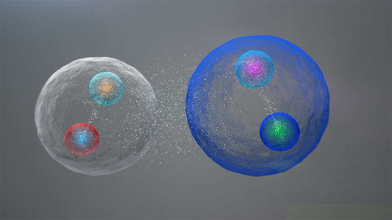 CERN collaborations present new results on particles with charm quarks