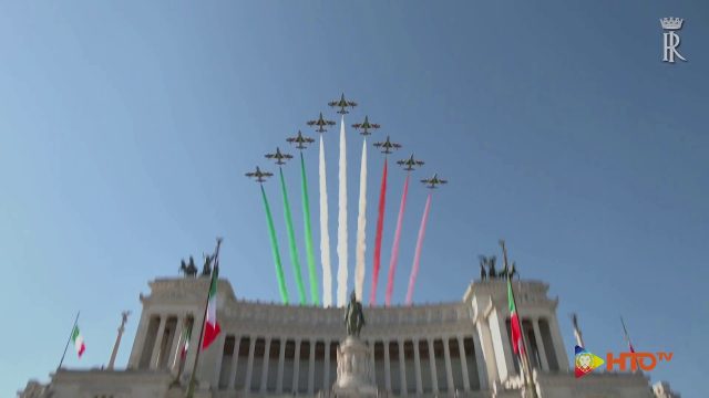 2 Giugno – Il Presidente Sergio Mattarella depone una corona d’alloro all’Altare della Patria in occasione della LXXIV Festa Nazionale della Repubblica