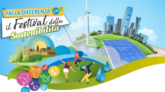 Fai la differenza, c’è… il Festival della Sostenibilità – Appuntamento dal 24 settembre al 29 ottobre a Roma in tre differenti location, tra cultura, arte, gastronomia e divertimento