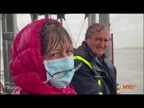 Sindaco Brugnaro – Venezia, Sollevamento delle paratoie del Mose alla bocca di porto di Malamocco