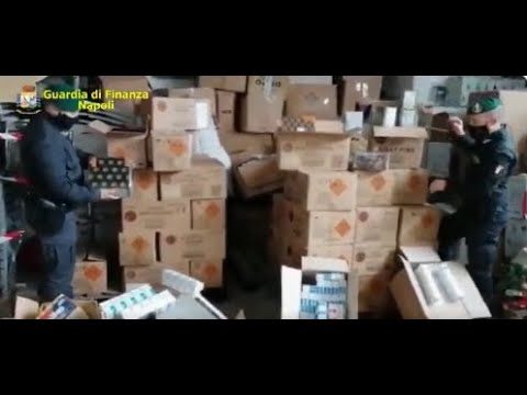GdF – Napoli, Operazione “Capodanno sicuro”, sequestrati oltre 800 kg di botti illegali