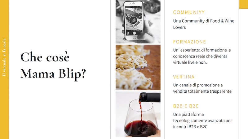 È online Mamablip: L’intelligenza artificiale a disposizione della cultura del cibo e del vino made in italy