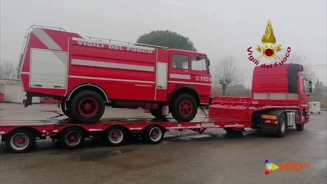 Vigili del Fuoco – Cascina (PI), Donati 3 mezzi antincendio alla città di Touba in Senegal