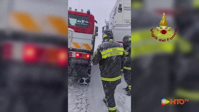 Vigili del Fuoco – Perugia, Maltempo e forti nevicate in Valnerina nelle frazioni di Monte Bufo e Collazioni