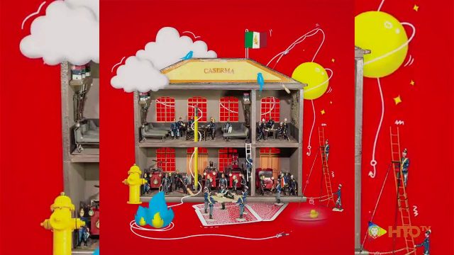 Il calendario dei Vigili del Fuoco 2021 animato. Ogni mese una piccola animazione