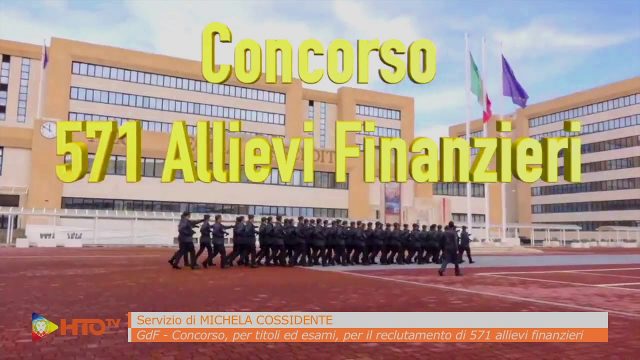 Guardia di Finanza – Bando di concorso per il reclutamento di 571 Allievi Finanzieri