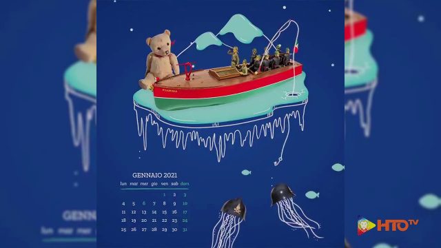 Buon Anno 2021 con il mese di gennaio del calendario animato dei Vigili del Fuoco