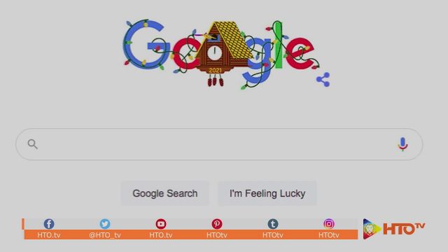 Il doodle di google per il capodanno 2021