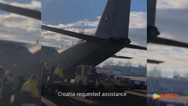 EU Civil Protection and Humanitarian – Arrival of European assistance in Croatia following the earthquake