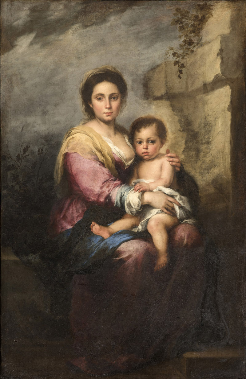 Gallerie Nazionali di Arte Antica: I primi risultati del restauro della Madonna del latte di Murillo rivelano la presenza di un altro dipinto