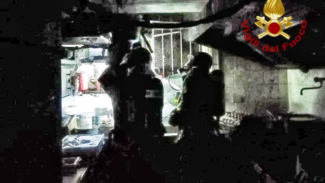 Vigili del Fuoco – Sestiere San Marco (VE), Incendio in un ristorante orientale