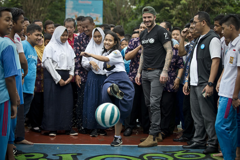 UNICEF: Al via la Settimana Mondiale delle Vaccinazioni (24-30/aprile) con David Beckham