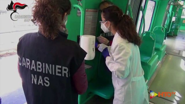 Carabinieri – NAS, 693 controlli anti-Covid sui mezzi di trasporto pubblico: Positivi al Virus 26 tra Bus e Treni locali