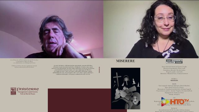 M° Ambrogio Sparagna: Libro & CD “Miserere. I canti penitenziali dell’Arciconfraternita del SS. Crocifisso di Sessa Aurunca” – Label Finisterre