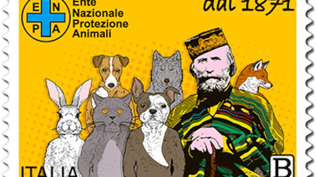 Filatelia – Emissione francobollo ordinario dedicato a E.N.P.A. – Ente Nazionale Protezione Animali Onlus – nel 150° anniversario della istituzione