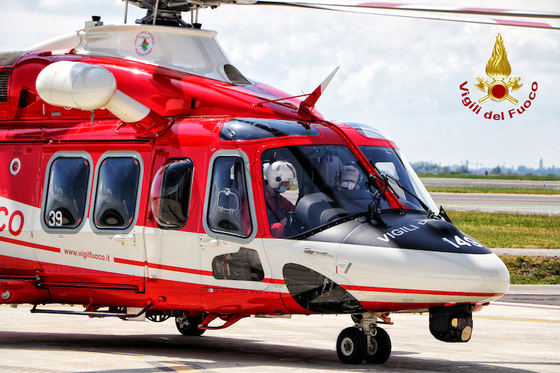 Vigili del Fuoco – Aeroporto Marco Polo (VE), Cerimonia di consegna del nuovo elicottero Agusta Westland AW 139 “Drago 149”