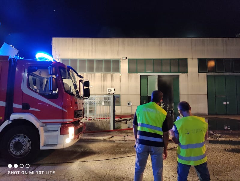 Vigili del Fuoco – Campo San Martino (PD), Perdita di ammoniaca alla ditta Fratelli Tosetto: Evacuate 10 persone