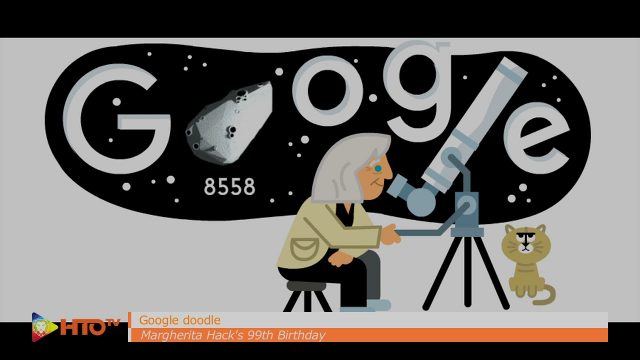 Google doodle Margherita Hack’s 99th Birthday