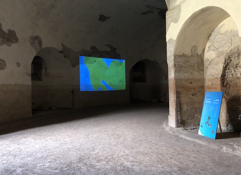 Sabato 4 e sabato 11 settembre 2021, alle ore 11.00  Roma, Villa di Massenzio: Videoinstallazione ambientale “ISOLE” – Visite guidate del curatore Tommaso Strinati