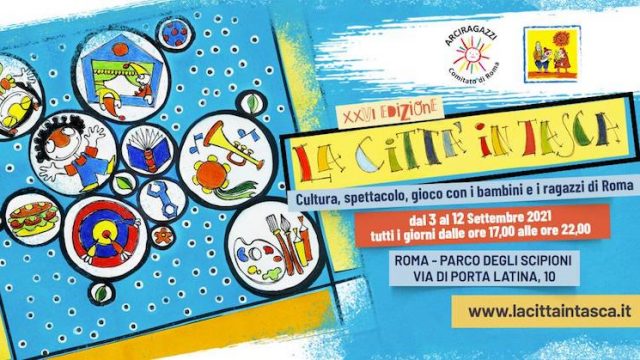 Torna “La città in tasca”, da mercoledì a Roma la 26esima edizione del festival pensato per bambini e ragazzi al Parco degli Scipioni