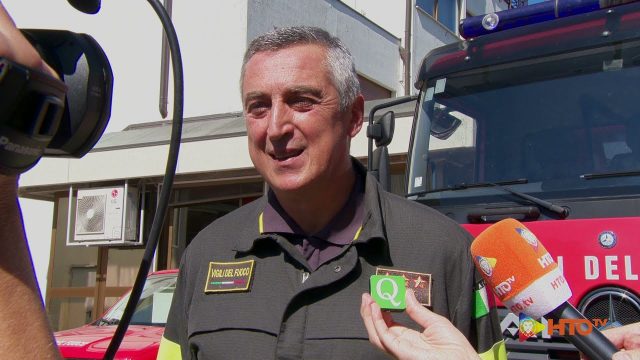 Vigili del Fuoco – Treviso, Il saluto del Comandante Ing. Rizzo che lascia il Comando della sede di Treviso per assumere il comando della sede di Cosenza