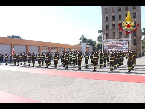 Cerimonia di Giuramento degli  Allievi del 90° Corso Vigili del Fuoco – Scuole Centrali Antincendi di Roma