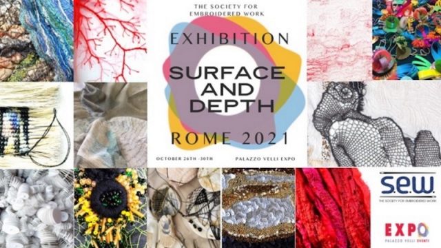 SURFACE AND DEPTH 26-31 ottobre 2021 Palazzo Velli – Roma, Vernissage 26 ottobre 2021 dalle 18.00 alle 20.00