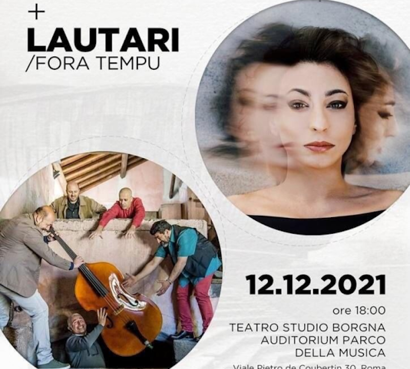 Finisterre – Eleonora Bordonaro ed I Lautari in concerto all’Auditorium Parco della Musica di Roma il 12 Dicembre ore 18:00