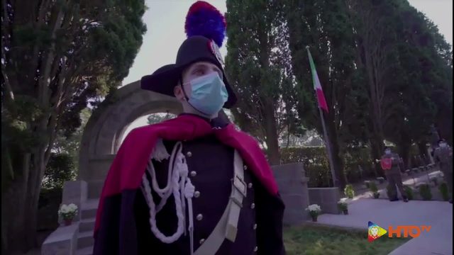 Centenario del Milite Ignoto – La tomba di Maria Bergamas al Cimitero degli Eroi nella Basilica di Aquileia (UD)