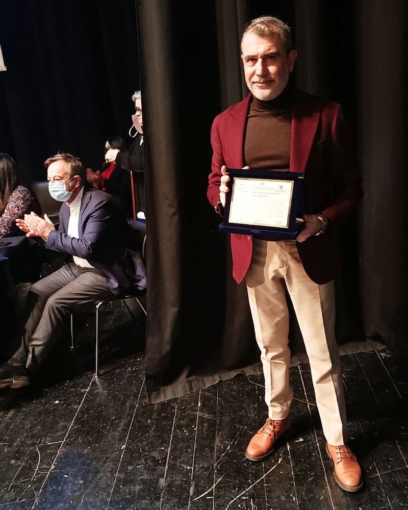 Assegnato allo stilista Michele Miglionico il Premio A.N.D.E. 2020/2021