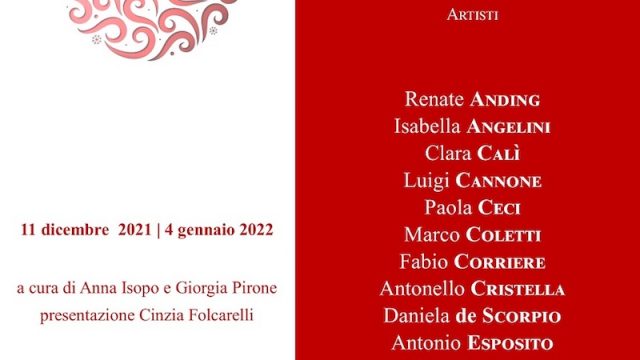 La collettiva CHRISTMAS ART ad Arte Borgo Gallery a Roma 11 dicembre 2021 – 4 gennaio 2022