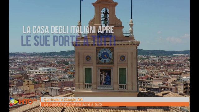 Quirinale – Presentato al Presidente Mattarella il progetto Google Arts & Culture