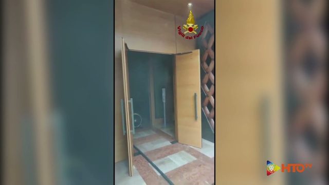 Treviso – Principio di incendio al Presepe nella Chiesa di San Martino: Solo tanto fumo ma nessun danno