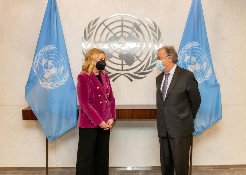 UNICEF: Catherine Russell assume oggi la carica di nuovo Direttore Generale dell’organizzazione