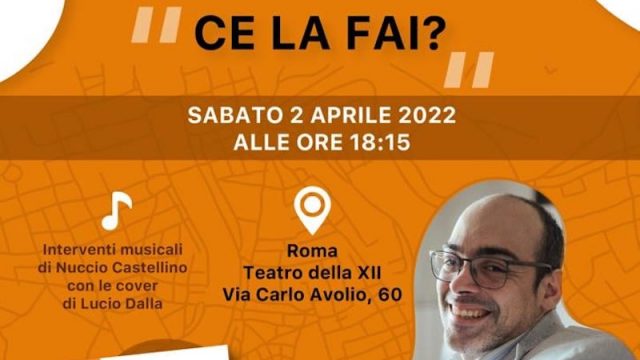 “CE LA FAI?” Lo spassoso romanzo d’esordio di Giangiacomo Tedeschi verrà presentato domani pomeriggio nel foyer del Teatro della Dodicesima