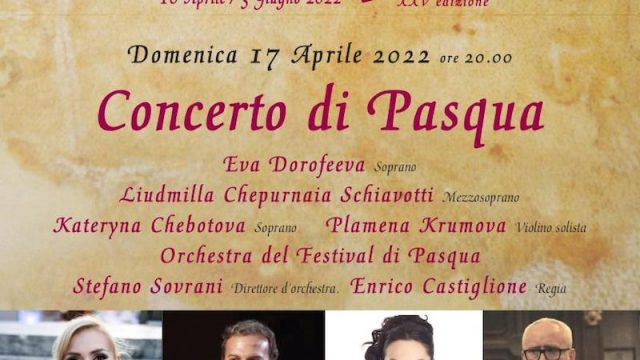 Forti emozioni e messaggi di pace nel “Concerto di Pasqua” che ha riunito insieme musicisti e cantanti russi ed ucraini a Roma nella Basilica di S. Andrea della Valle