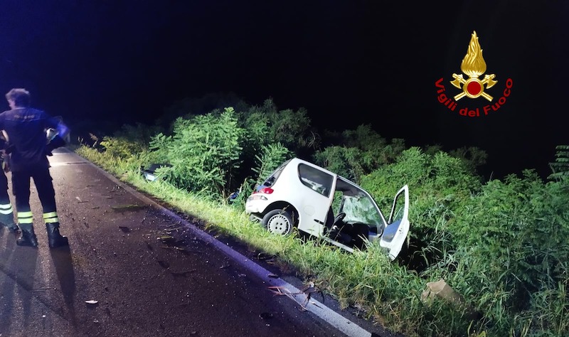 Chioggia (VE) – Incidente tra 2 auto sulla SP7 via Rebosola: Ferita una persona