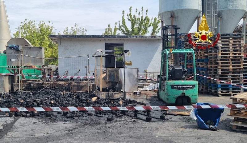 Zermeghedo (VI) – Drammatico incidente sul lavoro alla Conceria Riviera: Si Incendioano dei bancali di legno e muore un operaio 48enne residente a Cornedo