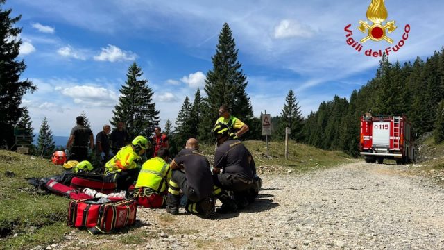 Gallio Loc. Malga Campo Mandriolo (VI) – Soccorso escursionista 64enne colto da malore: L’uomo è deceduto nonostante i soccorsi