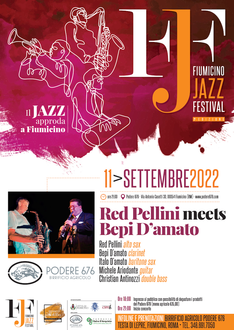 Fiumicino Jazz Festival: La II edizione dal 2 all’11 settembre 2022