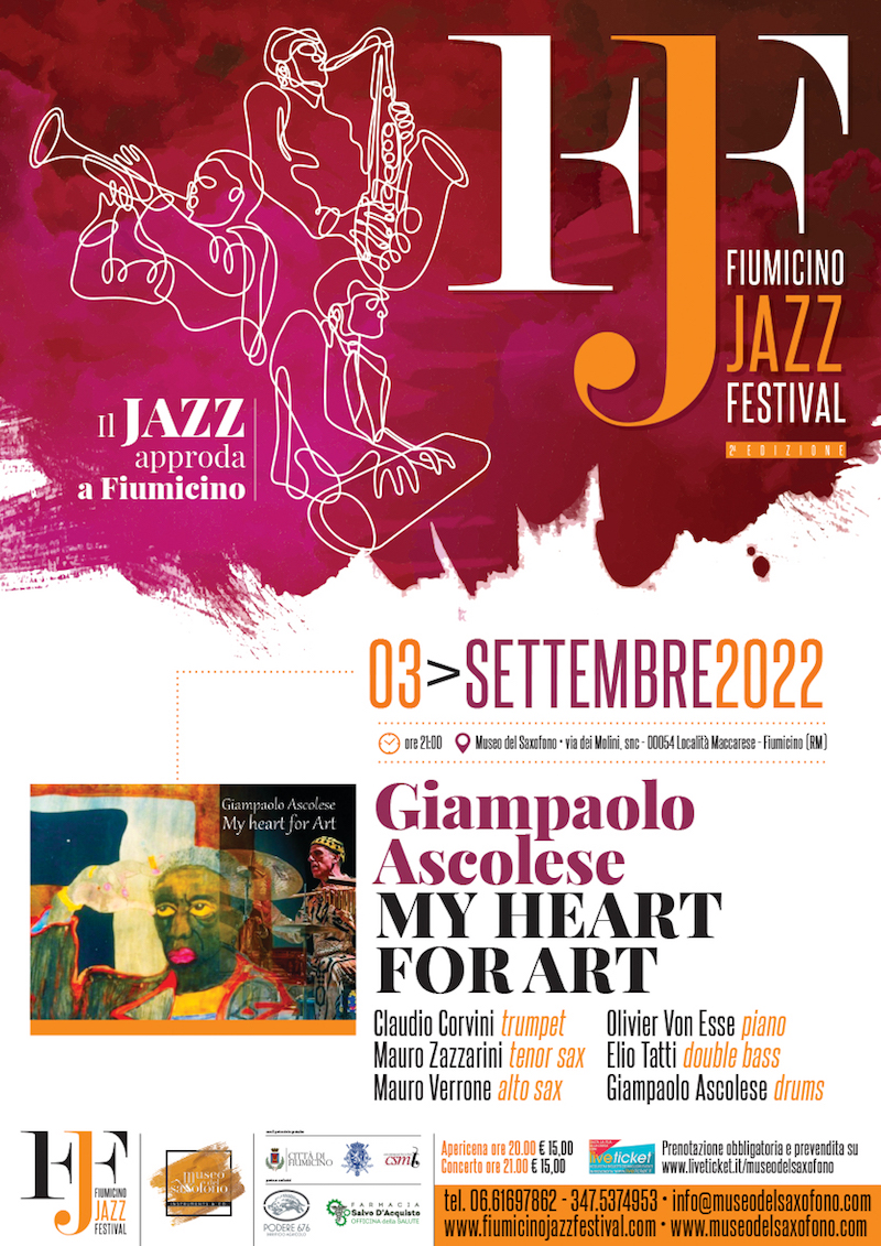 Fiumicino Jazz Festival: La II edizione dal 2 all’11 settembre 2022