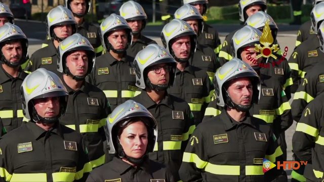 Scuole Centrali Antincendi (RM) – Cerimonia di giuramento degli 83 neo Vice Direttori del Vigili del fuoco del XII corso
