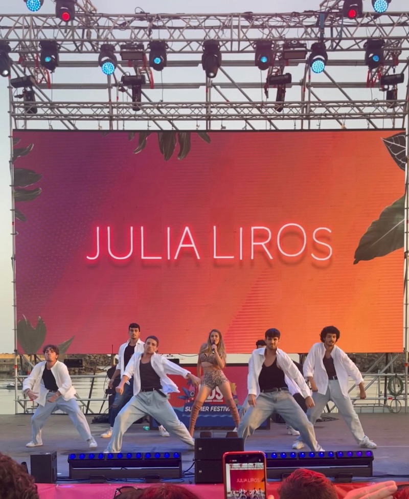 Julia Liros tris di presenze all’RDS Summer Festival 2022 – Marina di Pietrasanta (LU) 11 settembre 2022