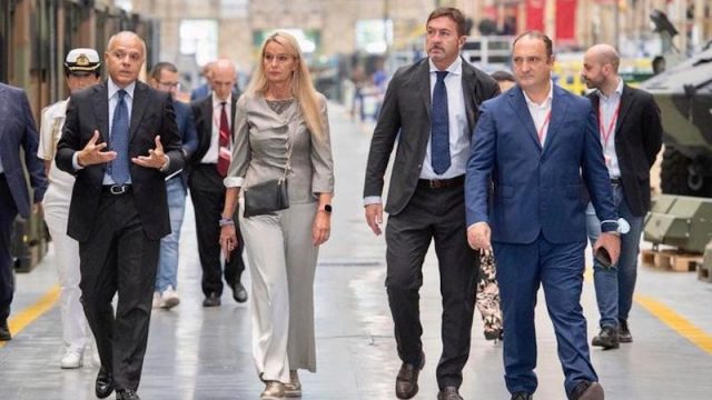 Sottosegretario di Stato alla Difesa, Sen. Stefania Pucciarelli – Visita all’OTO Melara di La Spezia
