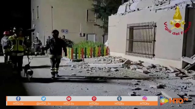 Cagliari – Crollata l’Aula Magna dell’Università in Via Trentino